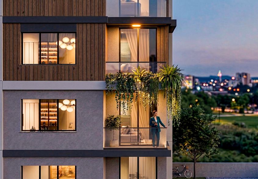 ED - Denizciler Sitesi - Render - Balkon 2