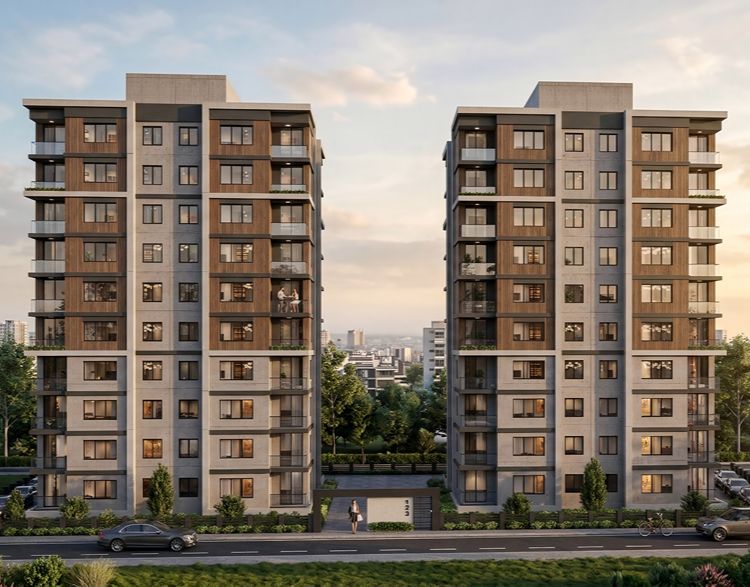 ED - Denizciler Sitesi - Render - Cephe 2