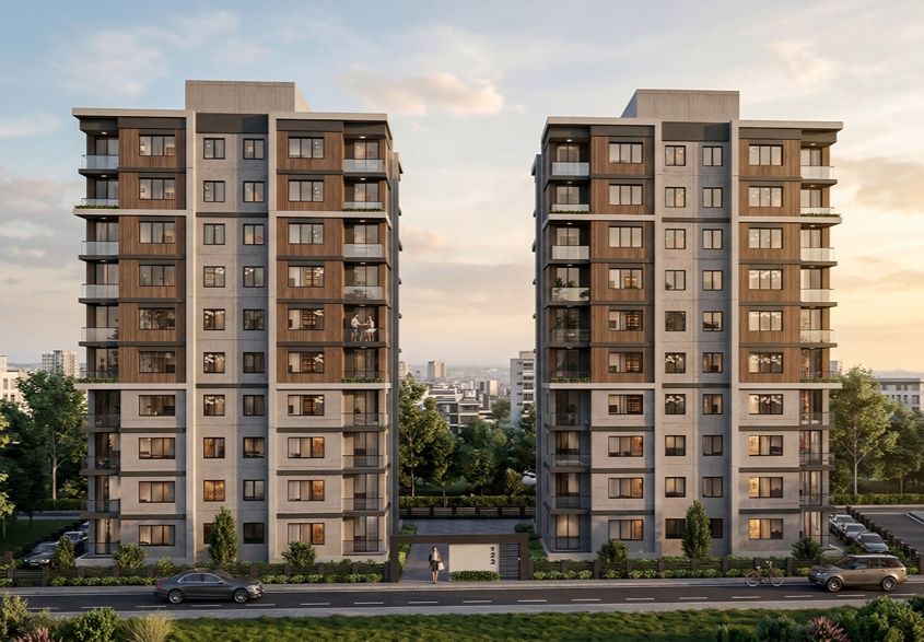 ED - Denizciler Sitesi - Render - Cephe 2