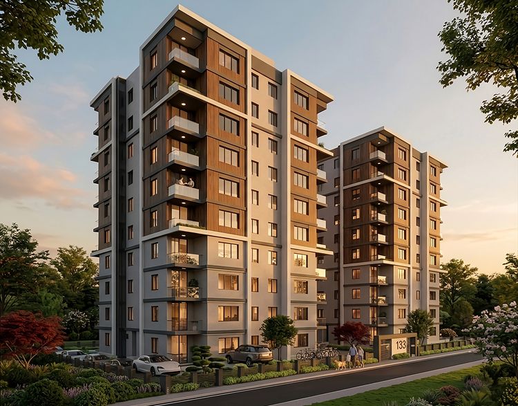 ED - Denizciler Sitesi - Render - Cephe 3