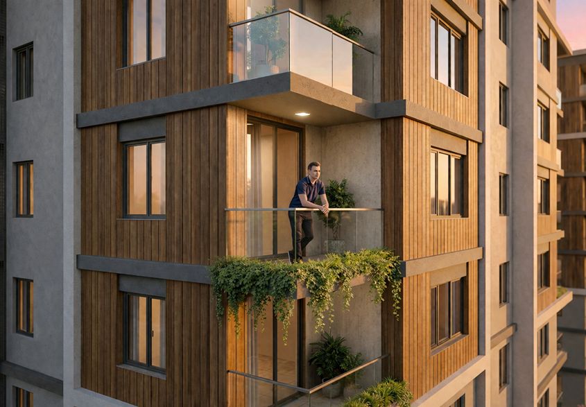 ED - Denizciler Sitesi - Render - Cephe 4